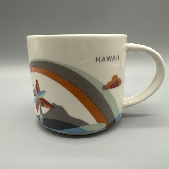 Starbucks Hawaii You Are Here Collection Coffee Cup 14oz Mug 2016 - Picture 1 of 7